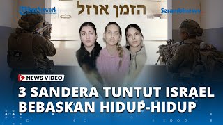 Tiga Sandera Israel Kembali Muncul dalam Video Hamas Tuntut Netanyahu Keluarkan Mereka Hidup hidup [upl. by Asiulairam]