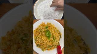 Leftover Cooked Rice Recipe  Super Tasty Rice Recipe 😋shorts youtube viral food recipe [upl. by Michi]