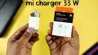 mi fast charger 33w ⚡ [upl. by Eislel]