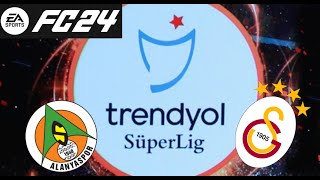 ADIM ADIM ŞAMPİYONLUĞA  Alanyaspor  GALATASARAY  Trendyol Süper Ligi 2324  EA FC 24 PS4™ [upl. by Daggna]