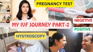 PREGNANCY TEST REPORT IS MY IVF JOURNEY PART2  MENTAL BREAK DOWN AGAIN  KRISHNA ROY MALLICK [upl. by Eimac150]