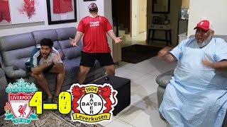 LIVERPOOL vs BAYER LEVERKUSEN 40 LIVE FAN REACTION LUIS DIAZ HATTRICK [upl. by Melantha383]