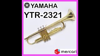 完売 メルカリ YAMAHA ヤマハ YTR2321 Maynard FergusonChameleon [upl. by Nawad]