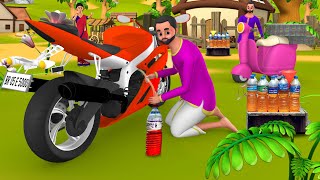 Petrol Thief Story in Telugu  పెట్రోల్ దొంగ తెలుగు నీతి కధ  3D Animated Telugu Stories  MaaMaa TV [upl. by Gagne667]