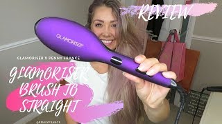 GLAMORISER REVIEW  Straight amp Smooth Speed Brush [upl. by Appledorf]