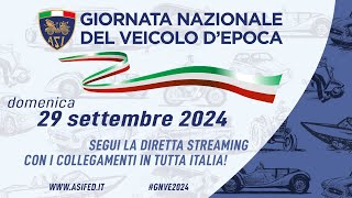 Giornata Nazionale del Veicolo dEpoca 2024 [upl. by Ontina]