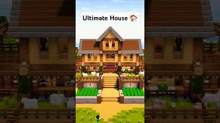 Minecraft ULTIMATE Survival House 🏠 Build minecraft [upl. by Odravde]