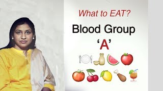 Blood group A  Proper diet and nutritionIncredibleFitnessQuotient [upl. by Odnomor]