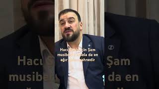 hacışahin için kerbela da en ağır gelen olay Şam musibetiseyyidtalehboradigahi [upl. by Aynekat346]