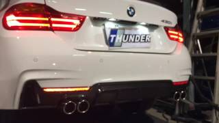 雷力F32 430i 全段排氣系統│THUNDER F32 430i Exhaust system [upl. by Skipp279]