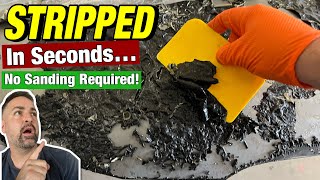 The Easiest Way to Remove Paint to Bare Metal [upl. by Eceerehs]