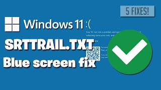 SRTTRAILTXT Windows 11  10 FIX ✅✅  2024 [upl. by Khalil]