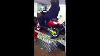 Zip 172cc Malossi 2 stroke Ashmans dyno Run [upl. by Kcirdahc117]