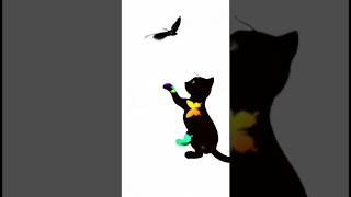 How to Draw a Whimsical Cat and Butterfly [upl. by Agneta]