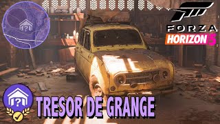 FORZA HORIZON 5 TRÉSOR DE GRANGE  OÙ amp COMMENT TROUVER LA RENAULT 4L EXPORT 1968  LOCALISATION [upl. by Adlay722]