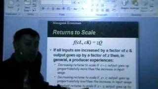 MBA  Managerial Economics 22 [upl. by Einomrah]