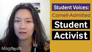 7 questions with a Cornelladmitted student activist The Student Voices Series [upl. by Iroc]