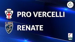 Pro Vercelli  Renate 01  Gli Highlights [upl. by Adnohser]