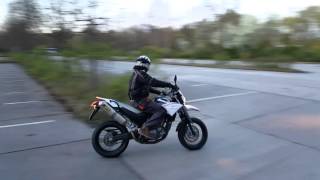 Yamaha XT660X Akropovic without DB eater [upl. by Ahsenot]