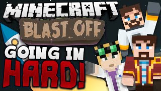 Minecraft Mods  Blast Off 1 GOING IN HARD [upl. by Wilkinson394]