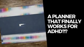 The BEST planner for ADHD [upl. by Pierre]