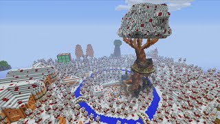 Minecraft Xbox  Fantastic Theme Park  SPANKLECHANKs World Tour  Part 9 [upl. by Einnal838]