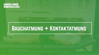 Atemtraining Bauchatmung amp Kontaktatmung [upl. by Sophia813]