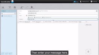 Roundcube  How to Compose an Email [upl. by Verine]