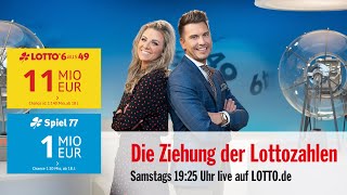 Live  Die Ziehung der Lottozahlen am 27022021 [upl. by Senzer]