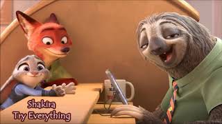 Shakira Zootropolis OST  Try Everything 432Hz [upl. by Nnalatsyrc]