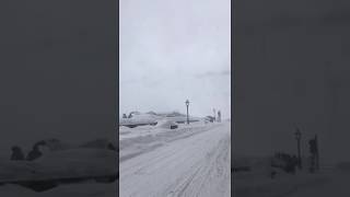 Cervinia spettacolare bufera di NEVE e vento Guardate che immagini [upl. by Sanjiv]