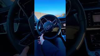 2022 Audi A7 Sportback 50 TDI  pov test drive [upl. by Oinoitna]