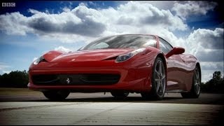 Ferrari 458 vs Ferrari 430  Top Gear  BBC [upl. by Zoba]