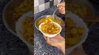 Indian Style Masala Macaroni Pasta shorts shortsvideo pastarecipe [upl. by Adnoloy902]