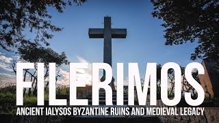 A Cinematic Journey Through Filerimos Hill Ancient Ialysos Byzantine Ruins and Medieval Legacy [upl. by Eelame390]