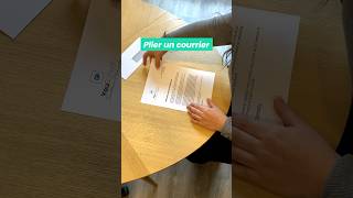 Comment plier un courrier [upl. by Baptiste]