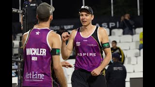 WICKLER amp EHLERS score FIFTEEN points in a ROW  Queen amp King of the Court  Doha Finals [upl. by Morehouse]