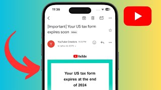 Your US tax form expires at the end of 2024  It’s time to refresh your US tax form  Your US tax [upl. by Martguerita844]