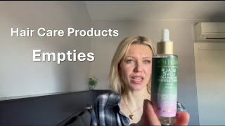 The Best from Haircare  Empties [upl. by Gelya]