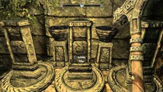 Skyrim Karthspire Pillar Puzzle [upl. by Ardnad]