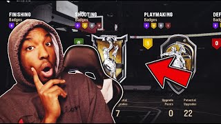 THE BEST WAYS TO GRIND FOR BADGES IN NBA 2K22 ARCADE EDITION [upl. by Sukramaj]