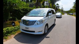 Toyota Alphard 2009 Model in Pearl color available in Tanzania at Harab Motors Ltd [upl. by Gomez271]