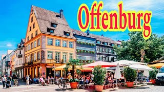 Offenburg City Germany 🇩🇪 Walking tour 4k video [upl. by Atiruam]