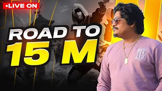 Free Fire Live Gyan Gaming is Back Road To 15M Raistar [upl. by Erreip705]