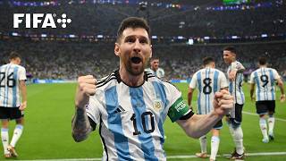 Lionel Messi Goal v Mexico  2022 FIFA World Cup [upl. by Ahtiekal]