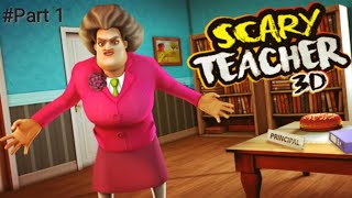 Scary Teacher 3D Part1Mr Spido Telugu [upl. by Barnebas678]