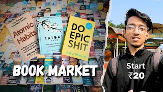 Delhis Cheapest  Book Market  Darya Ganj  Abhishek Anand  Vlog [upl. by Shimkus36]