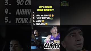 Top 5 funny Fousey moments fousey funny funnymoments fypシ゚viral adinross [upl. by Eiramait]