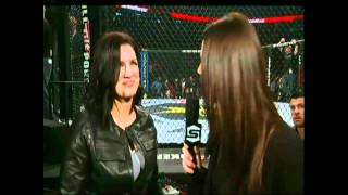 Gina Carano Back to Return to MMA Strikeforce in 2011 Announcement [upl. by Kimmy]