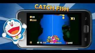 Trailer Doraemon Fishing 2S  A simple new way to go fishing and flicking for iOS amp Android [upl. by Annasoh]